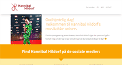 Desktop Screenshot of hannibal-hildorf.dk